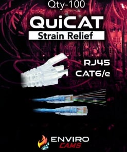 QuiCAT CAT6 Strain Relief | EnviroCams