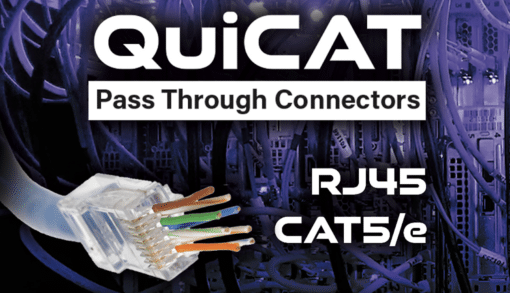 QuiCAT Pass Through Connectors | EnviroCams