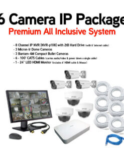 6 Camera IP Package | EnviroCams