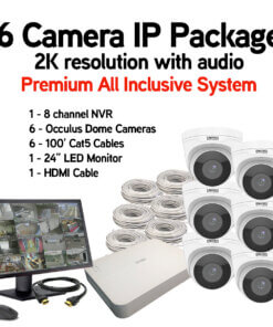 6 Camera IP Package w Audio | EnviroCams