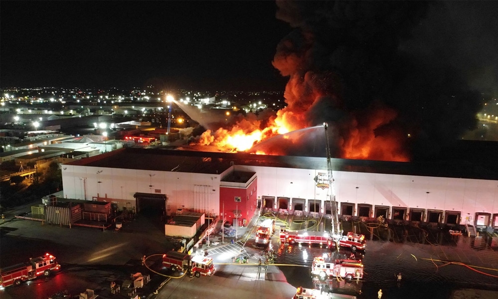 food processing plant fires