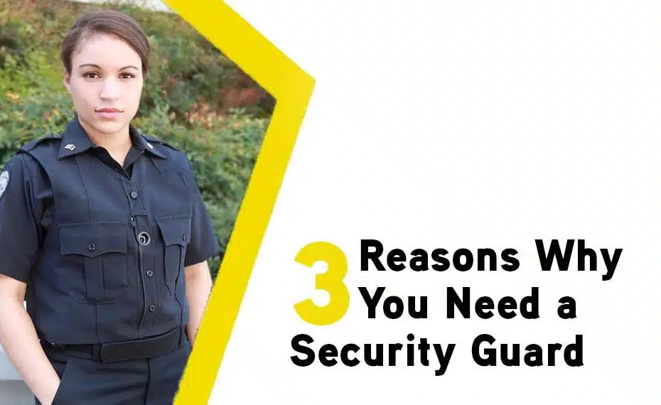 3 Reasons Why You Need A Security Guard | EnviroCams