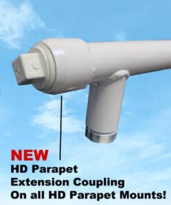 NEW HD Parapet Extension Coupling | EnviroCams